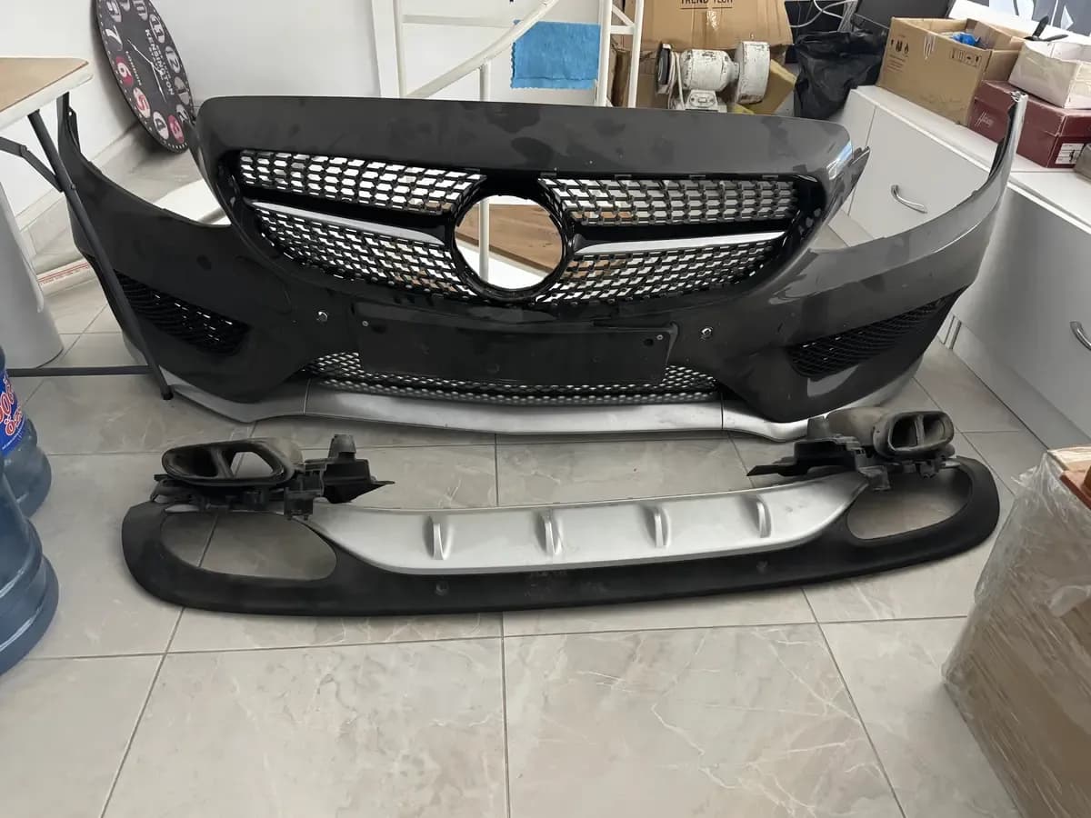 Mercedes Ön Tampon Pancur ve difrizör   