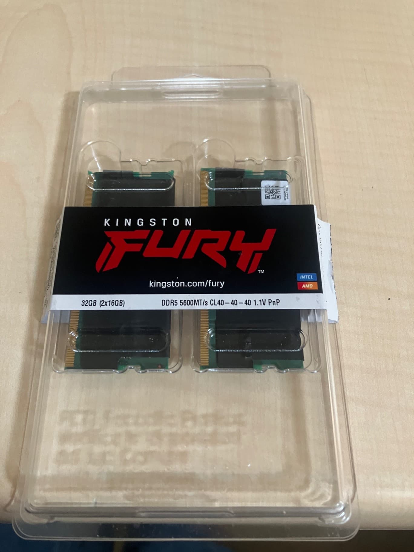 16 GB 2stk 8gb ram ddr5 speed5600 SODIMM